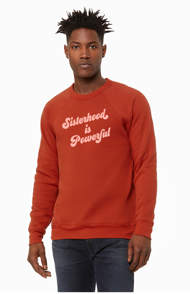 Sisterhood is Powerful Brick Sweatshirt