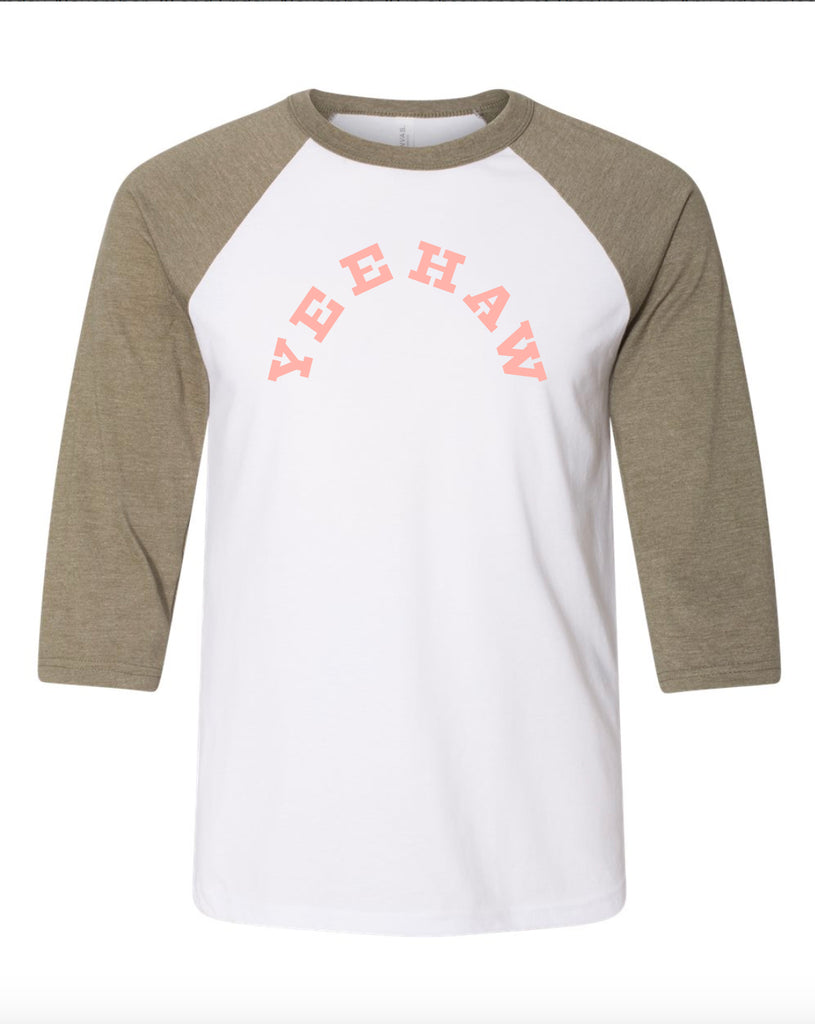 Yeehaw Baseball Tee