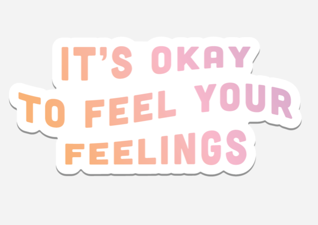 Feel Your Feelings Sticker – Luella